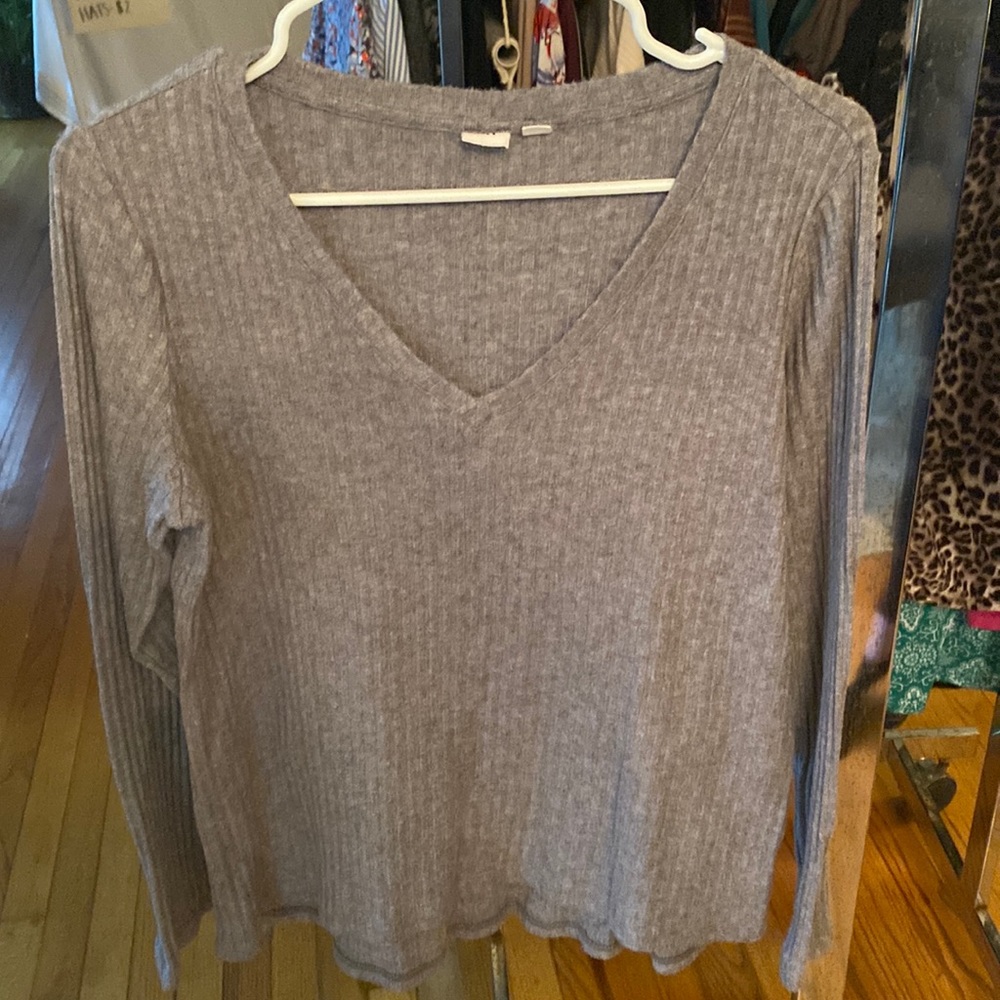 V-neck sweater